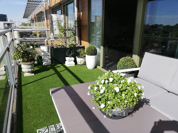 Kunstgras balkon